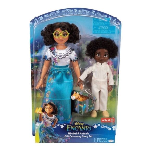 Jakks Disney Encanto Mirabel and Antonio Gift Ceremony Story Doll Set NWT toy - Picture 5 of 6